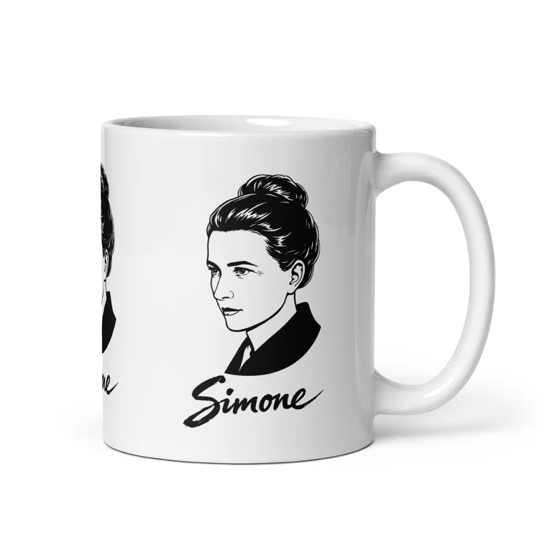Simone de Beauvoir - Mug