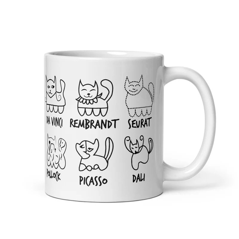 Cat by Artist - Mug
