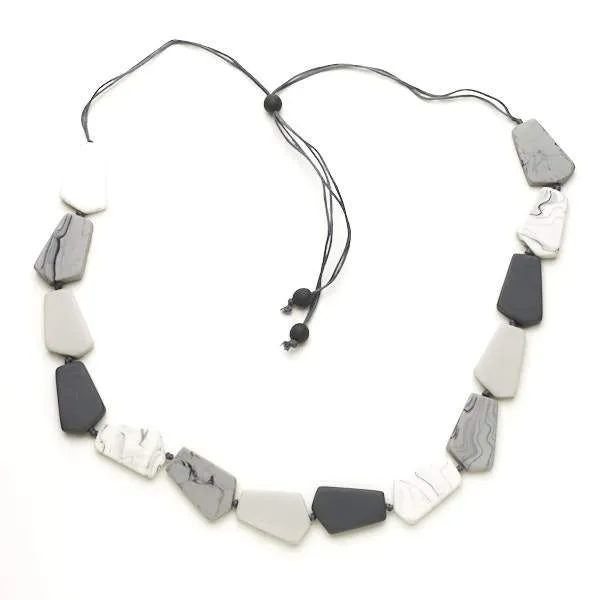 Resin Pentagon Necklace