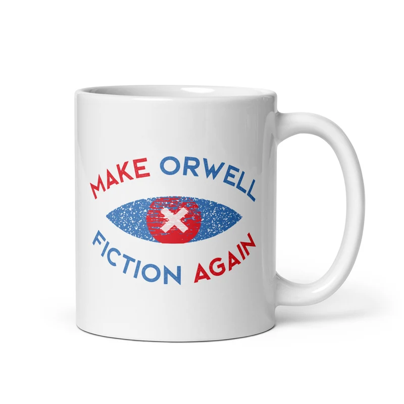 Make Orwell Fiction Again Recon Eye - Mug