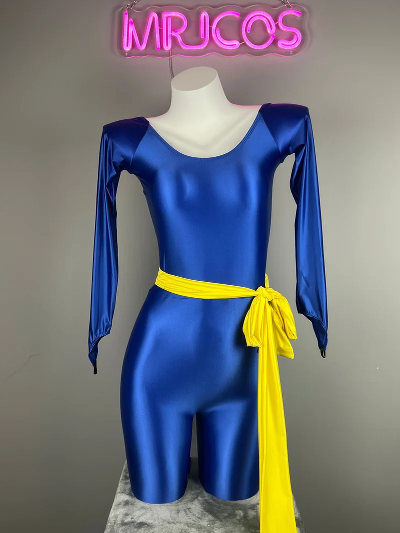 Anime Cat's Eye Cosplay Costume Spandex Full Bodysuit Jumpsuit