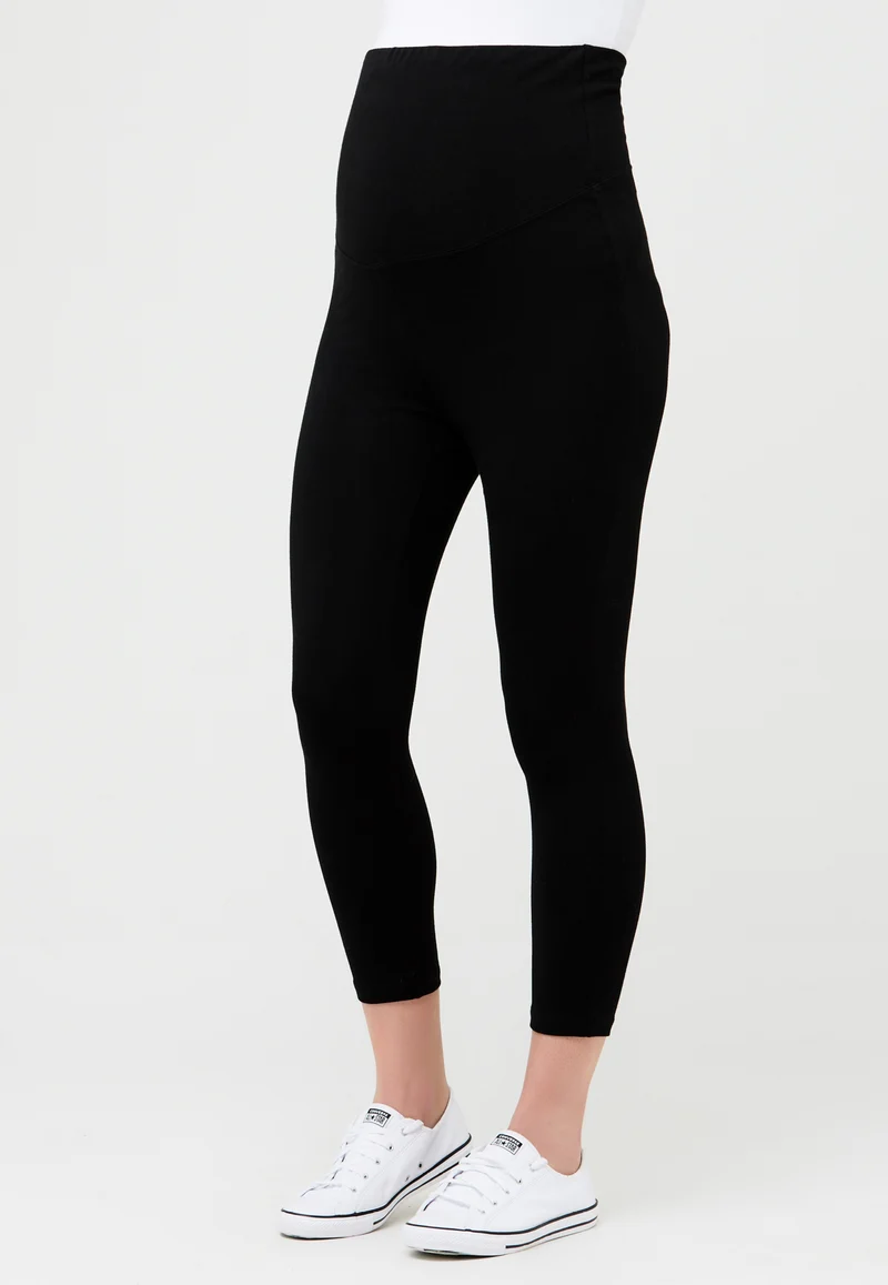 Organic Over Bump 3/4 Maternity Legging