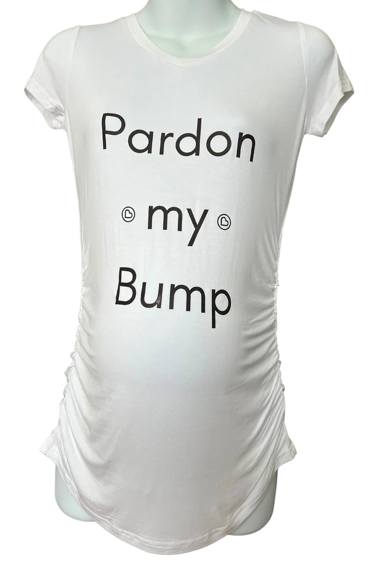 PARDON MY BUMP Maternity Tee Shirt