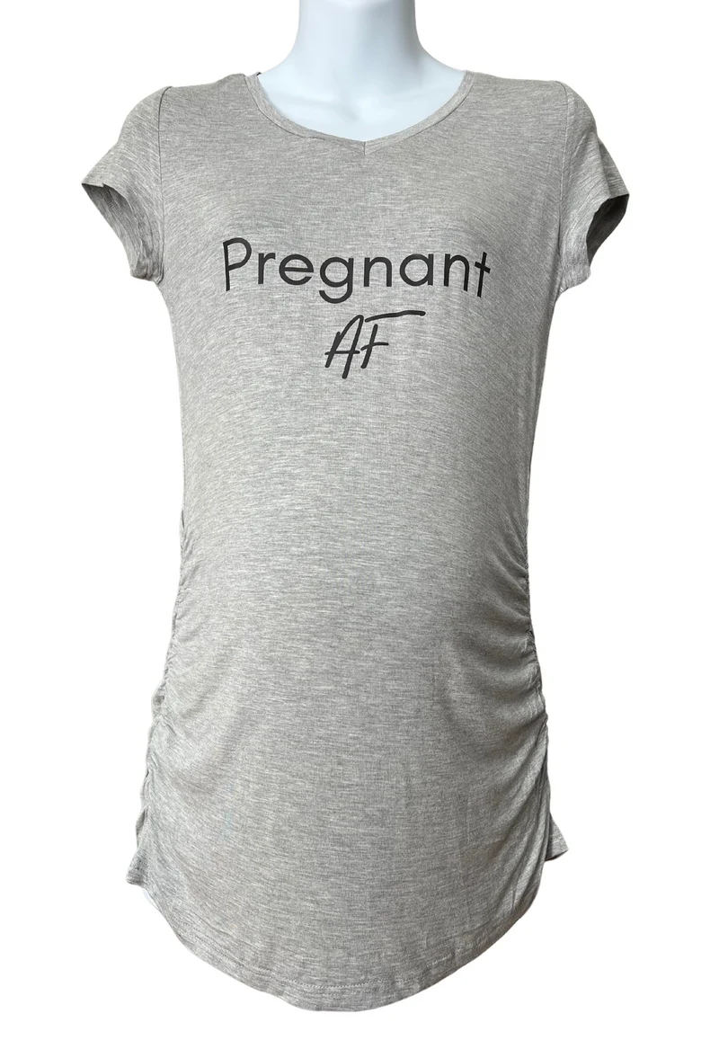 PREGNANT AF Maternity Tee Shirt