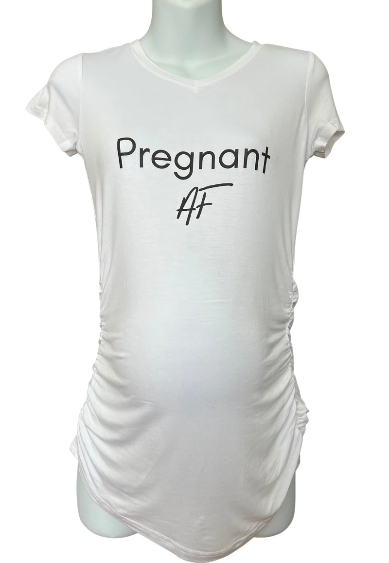 PREGNANT AF Maternity Tee Shirt