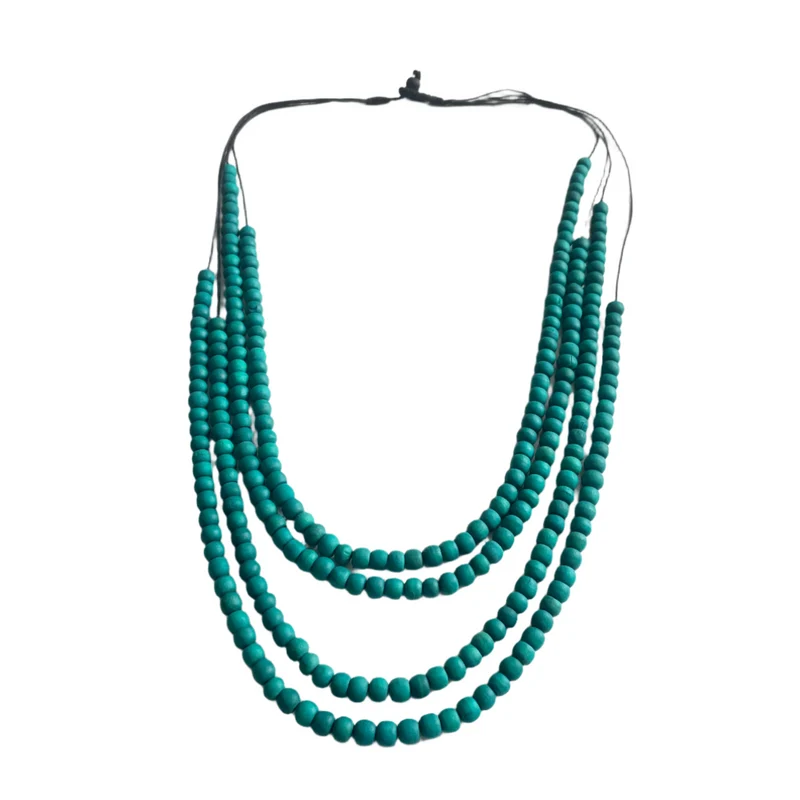Multi Strand Bead Necklace