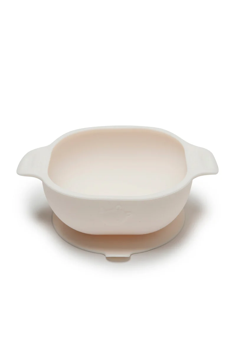 Silicone Baby Bowl - Cream