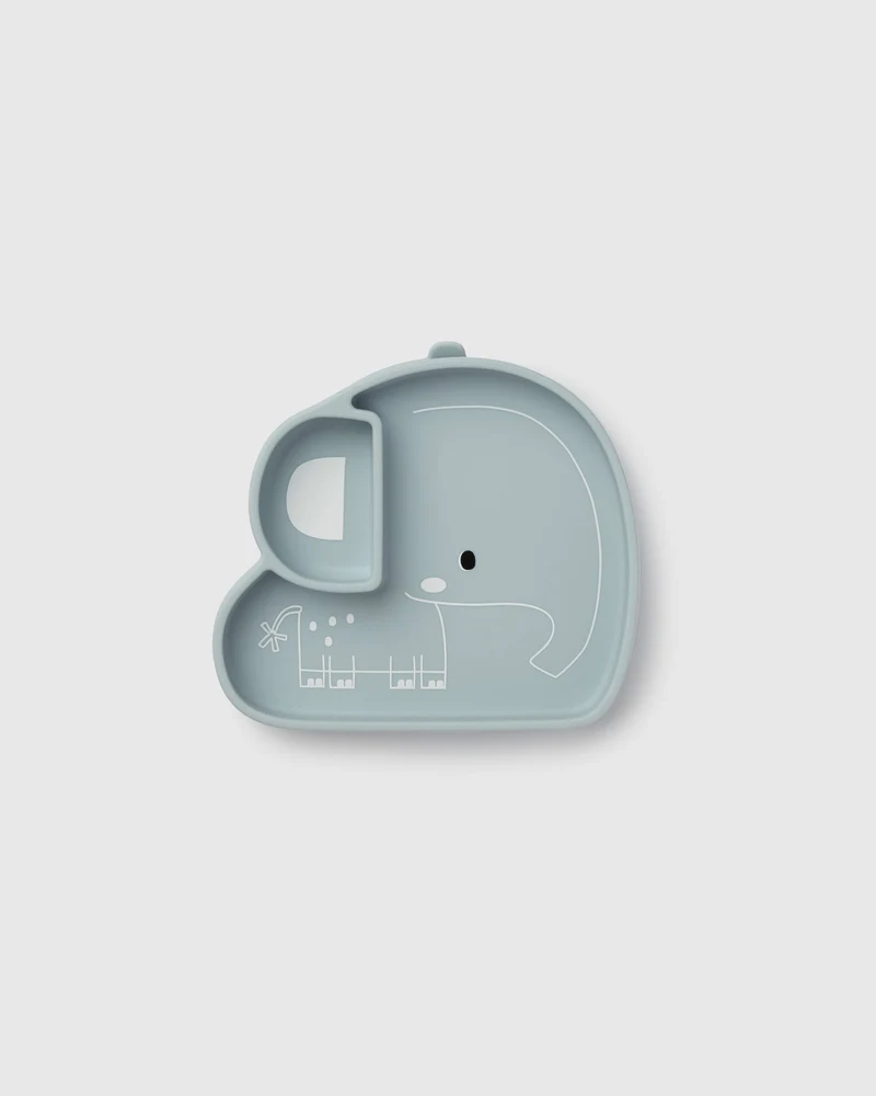 Baby Suction Plate - Eddie Elephant