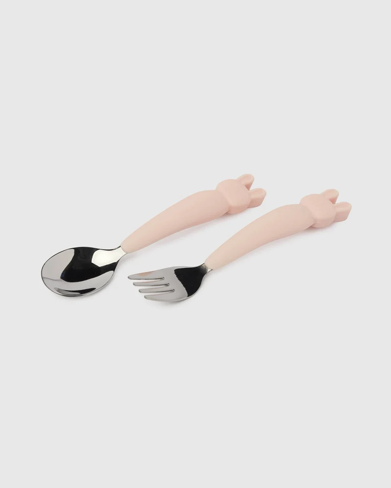 Kids Utensils Set - Bailey Bunny