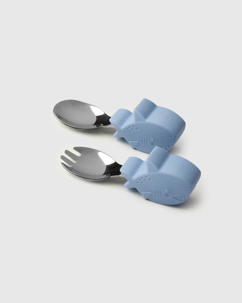 Baby Utensils Set - Sarah Shark