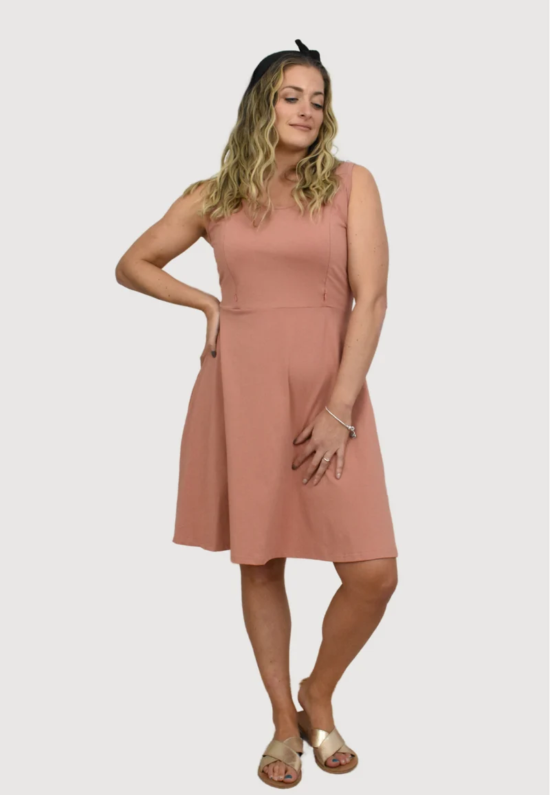 Rosie Maternity and Nursing Dress