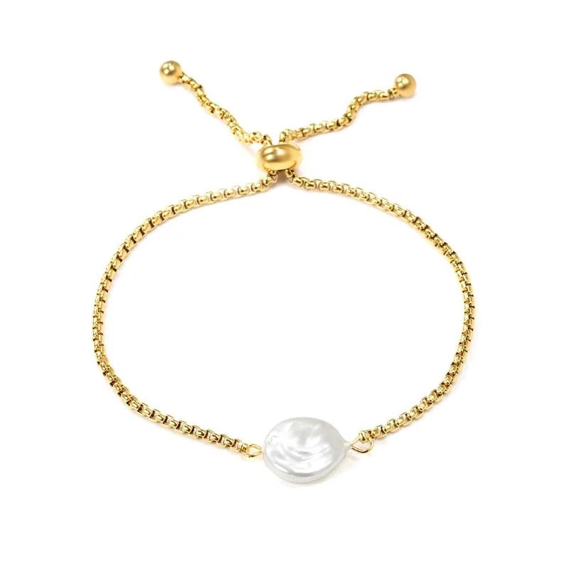 Pearl & Gold Harmony Bracelet