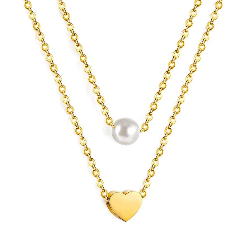 Heart & Pearl Harmony Pendant